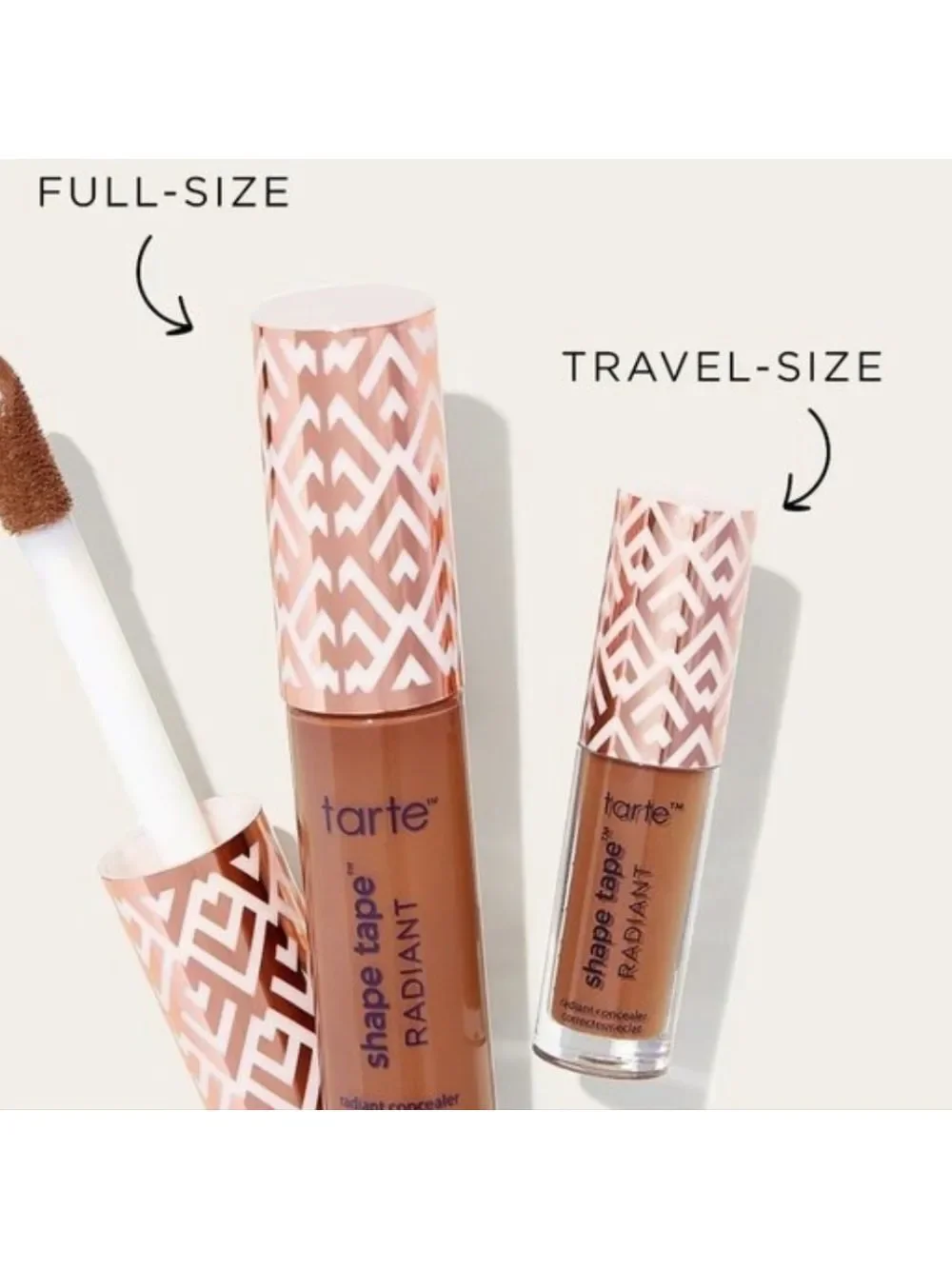 MINI Tarte Shape Tape Radiant Concealer: 36S Medium-Tan Sand
